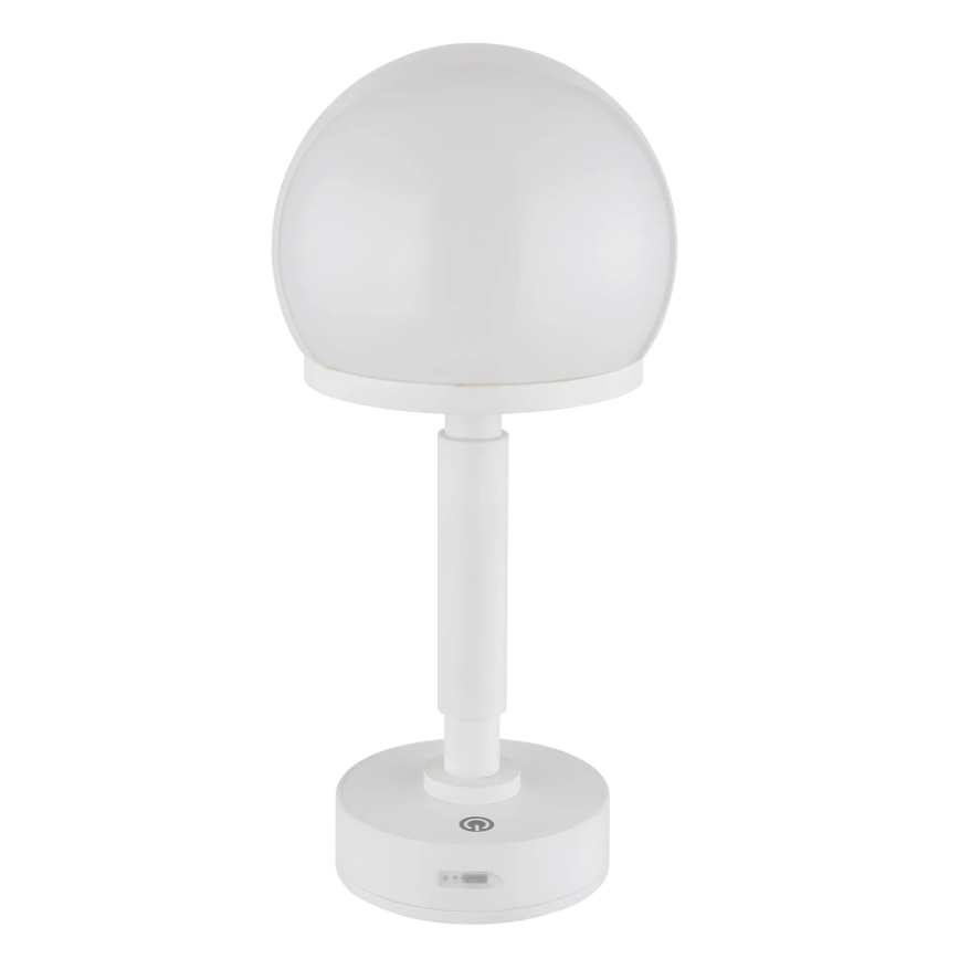 Globo - Candeeiro de mesa LED tátil com regulação LED/2,5W/5V 1800mAh 2800K branco