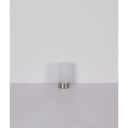 Globo - Candeeiro de mesa de exterior tátil LED RGBW regulável LED/1,8W/5V 1500 mAh IP44 cromado mate