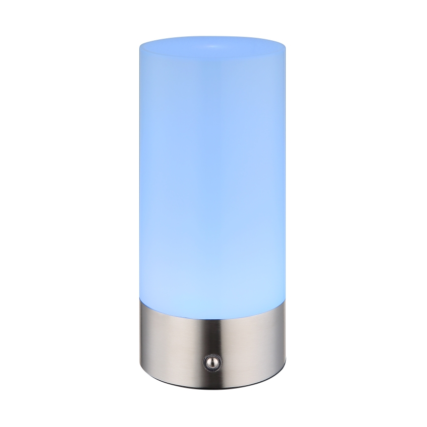 Globo - Lâmpada de mesa exterior tátil dimmável LED RGBW LED/1,8W/5V 1500 mAh IP44 cromo fosco