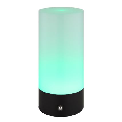 Globo - Candeeiro de mesa LED RGBW tátil com regulação LED/1,8W/5V 1500 mAh preto