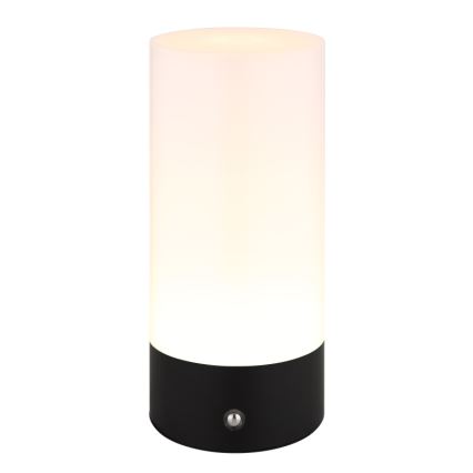 Globo - Candeeiro de mesa LED RGBW tátil com regulação LED/1,8W/5V 1500 mAh preto