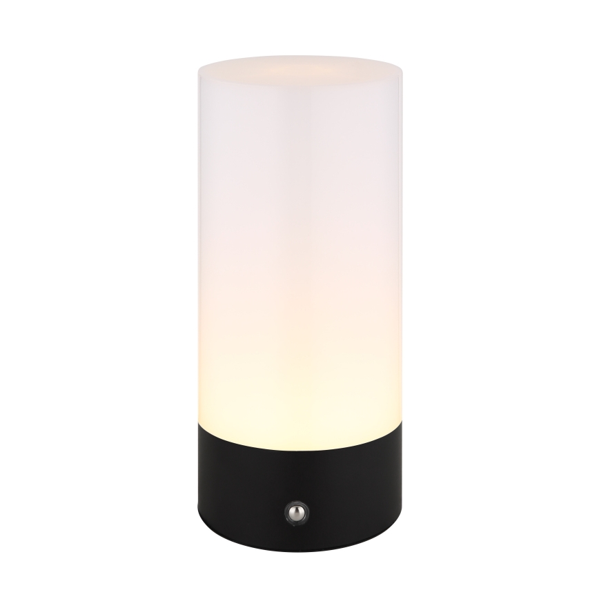 Globo - Candeeiro de mesa LED RGBW tátil com regulação LED/1,8W/5V 1500 mAh preto