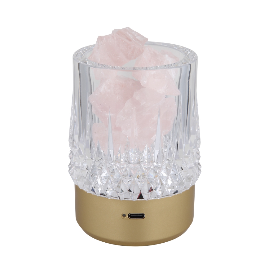 Globo - Lâmpada de mesa tátil LED regulável LED/1W/5V 3000K 1200 mAh dourada