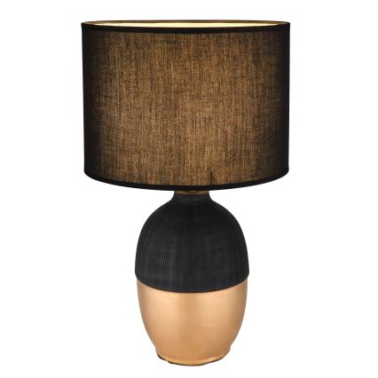 Globo - Candeeiro de mesa 1xE14/40W/230V preto