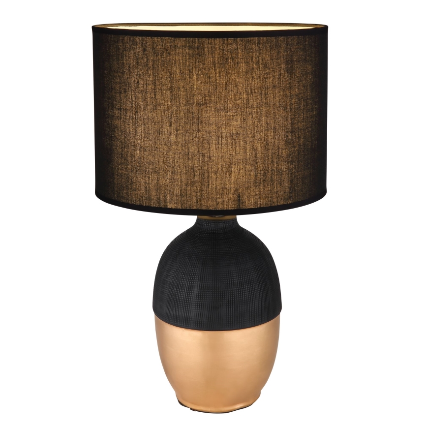 Globo - Candeeiro de mesa 1xE14/40W/230V preto