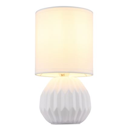Globo - Candeeiro de mesa 1xE14/40W/230V branco