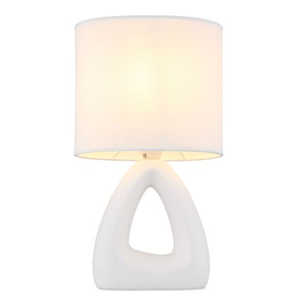 Globo - Candeeiro de mesa 1xE14/40W/230V branco