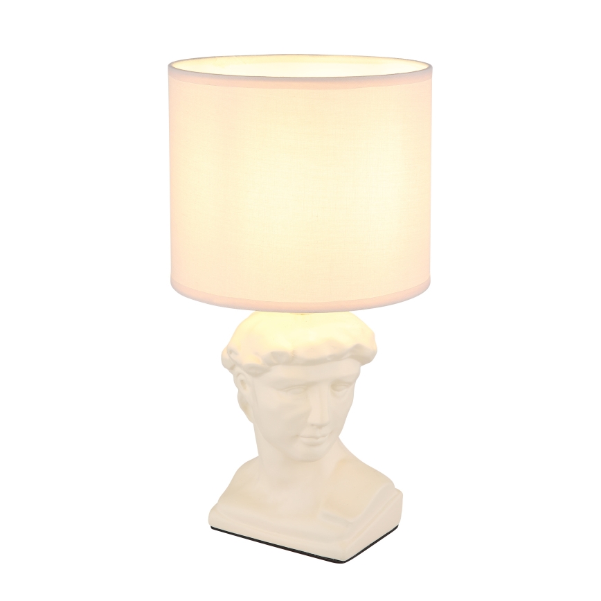 Globo - Candeeiro de mesa 1xE14/40W/230V creme