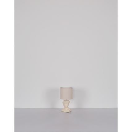 Globo - Candeeiro de mesa 1xE14/40W/230V creme