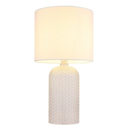 Globo - Candeeiro de mesa 1xE27/60W/230V branco
