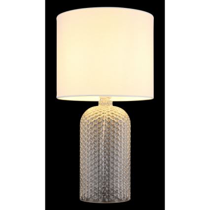 Globo - Candeeiro de mesa 1xE27/60W/230V branco