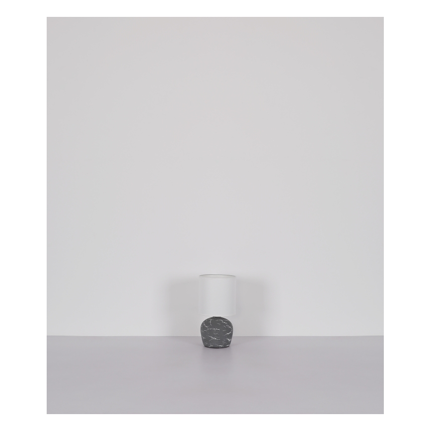 Globo - Candeeiro de mesa 1xE14/40W/230V cinzento