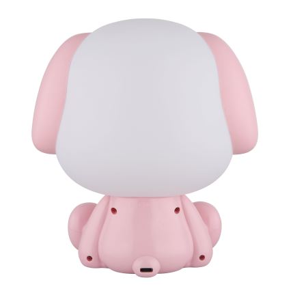 Globo - Lâmpada de noite infantil recarregável LED dimmerizável LED/1W/5V 500 mAh rosa