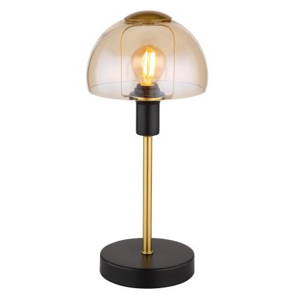Globo - Mesa táctil candeeiro 1xE14/25W/230V preto/dourado