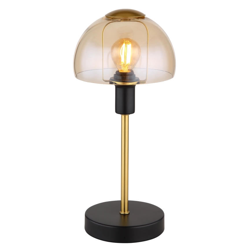 Globo - Mesa táctil candeeiro 1xE14/25W/230V preto/dourado