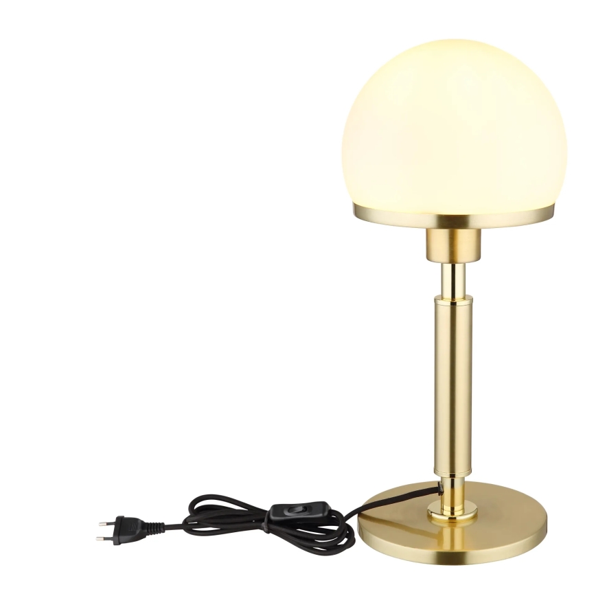Globo - Candeeiro de mesa 1xE27/40W/230V dourado
