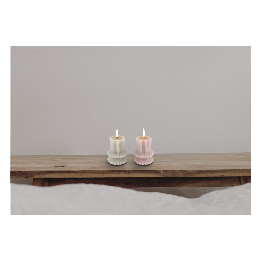 Globo - CONJUNTO 2x Velas LED LED/0,06W/3V 1xCR2032 210 mAh