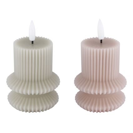 Globo - CONJUNTO 2x Velas LED LED/0,06W/3V 1xCR2032 210 mAh
