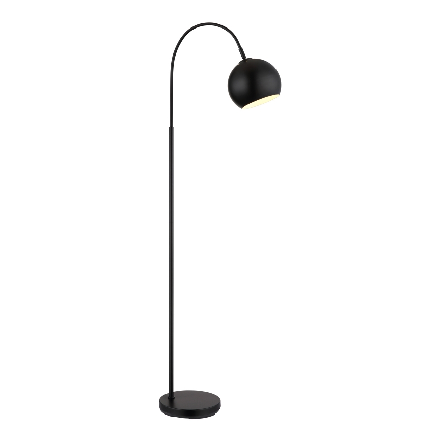 Globo - Candeeiro de chão 1xE27/60W/230V preto