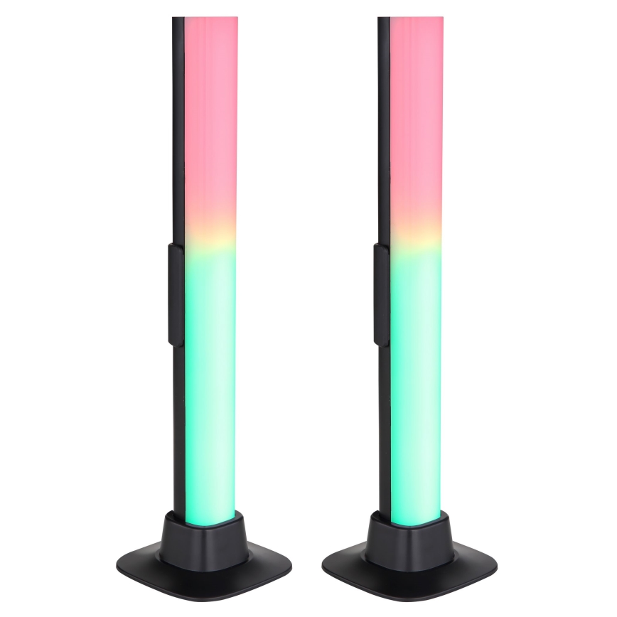 Globo RGB- CONJUNTO 2x Candeeiros de mesa  LED RGB com regulação 2em1 LED/2W/5V USB Wi-Fi Tuya