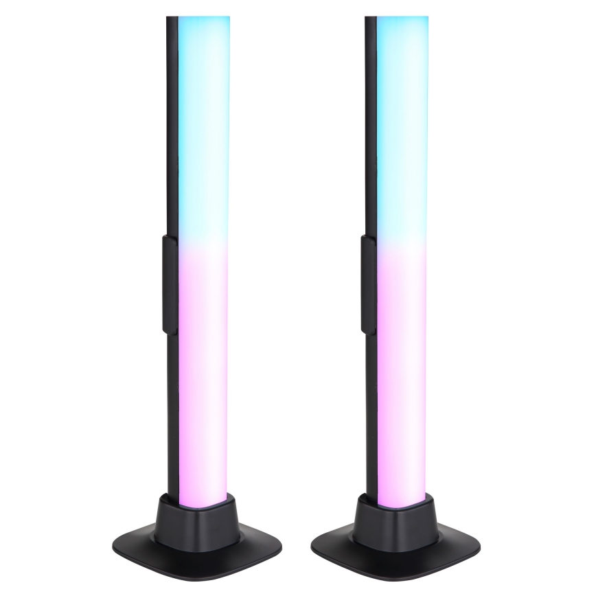 Globo RGB- CONJUNTO 2x Candeeiros de mesa  LED RGB com regulação 2em1 LED/2W/5V USB Wi-Fi Tuya