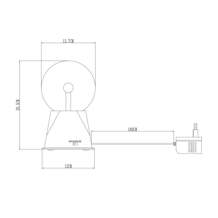 Globo - Candeeiro de mesa LED LED/3,6W/230V
