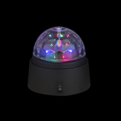 Globo - Lâmpada decorativa LED DISCO 6xLED/0.06W/3xAA