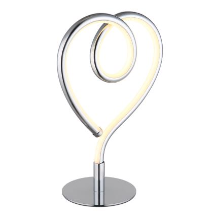 Globo - Candeeiro de mesa LED LED/6W/230V cromado brilhante