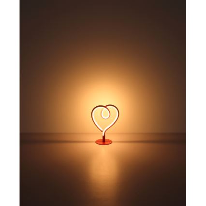 Globo - Candeeiro de mesa LED LED/6W/230V vermelho