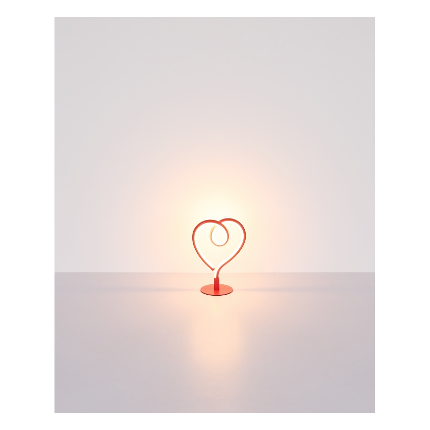 Globo - Candeeiro de mesa LED LED/6W/230V vermelho