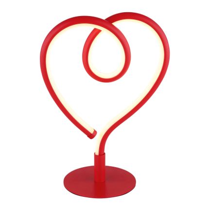 Globo - Candeeiro de mesa LED LED/6W/230V vermelho