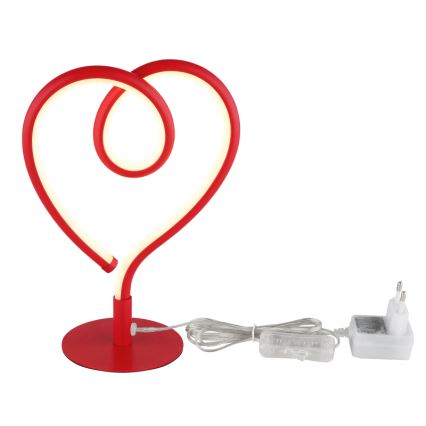Globo - Candeeiro de mesa LED LED/6W/230V vermelho