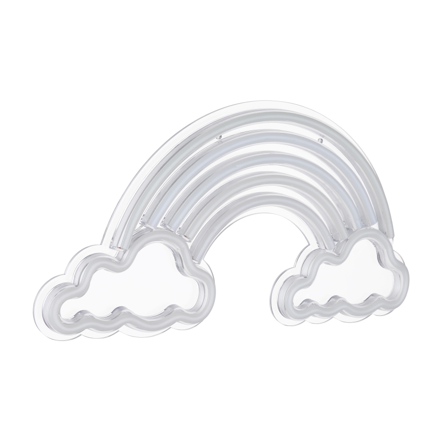 Globo - Decoração de parede LED com néons LED/3W/USB arco-íris