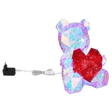 Globo - Decoração de mesa LED LED/6W/5V USB urso