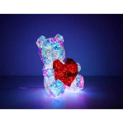 Globo - Decoração de mesa LED LED/6W/5V USB urso