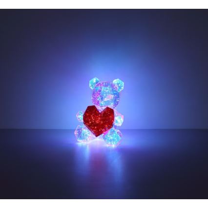 Globo - Decoração de mesa LED LED/6W/5V USB urso