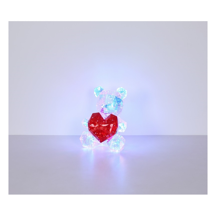 Globo - Decoração de mesa LED LED/6W/5V USB urso