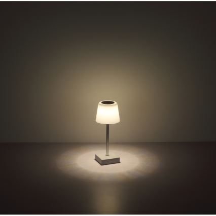 Globo - Candeeiro de mesa tátil LED com regulação LED/2W/5V 3000/4500/6500K 800 mAh bege