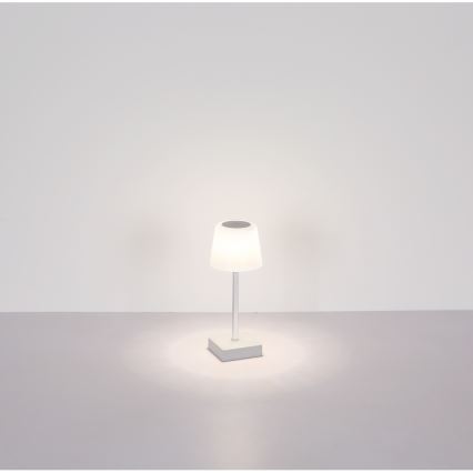 Globo - Candeeiro de mesa tátil LED com regulação LED/2W/5V 3000/4500/6500K 800 mAh bege