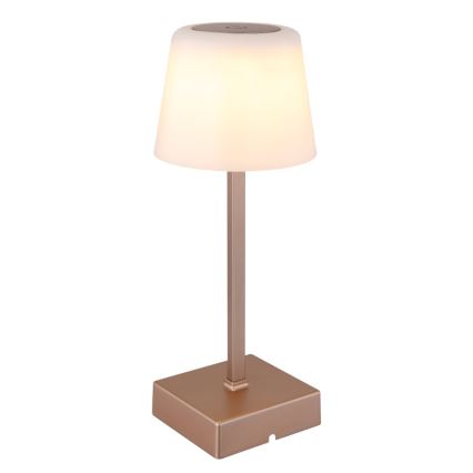 Globo - Candeeiro de mesa tátil LED com regulação LED/2W/5V 3000/4500/6500K 800 mAh bege