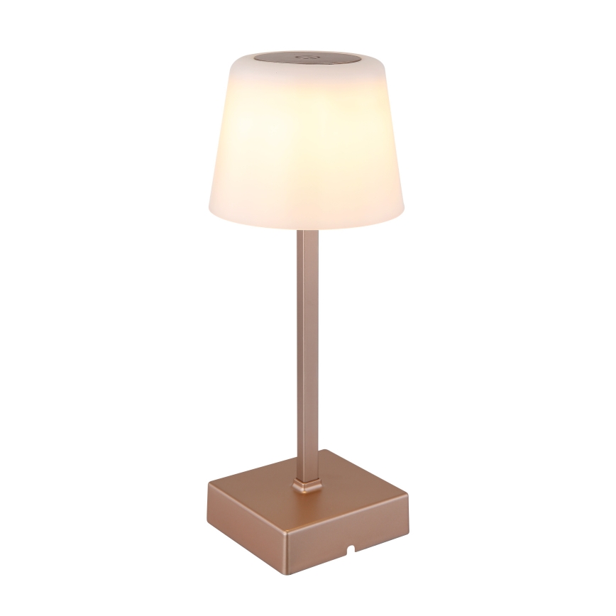 Globo - Candeeiro de mesa tátil LED com regulação LED/2W/5V 3000/4500/6500K 800 mAh bege
