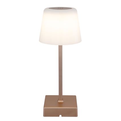 Globo - Candeeiro de mesa tátil LED com regulação LED/2W/5V 3000/4500/6500K 800 mAh bege