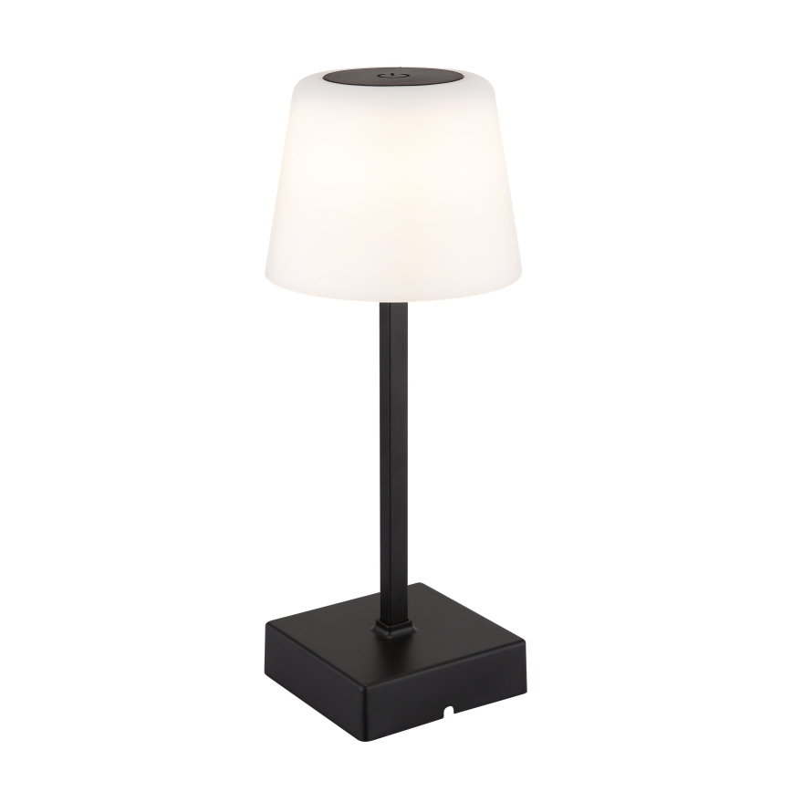 Globo - Candeeiro de mesa tátil LED com regulação LED/2W/5V 3000/4500/6500K 800 mAh preto