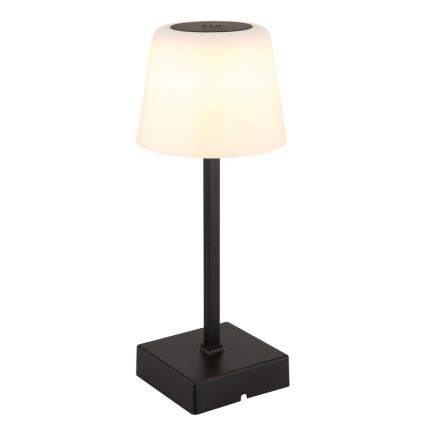 Globo - Candeeiro de mesa tátil LED com regulação LED/2W/5V 3000/4500/6500K 800 mAh preto