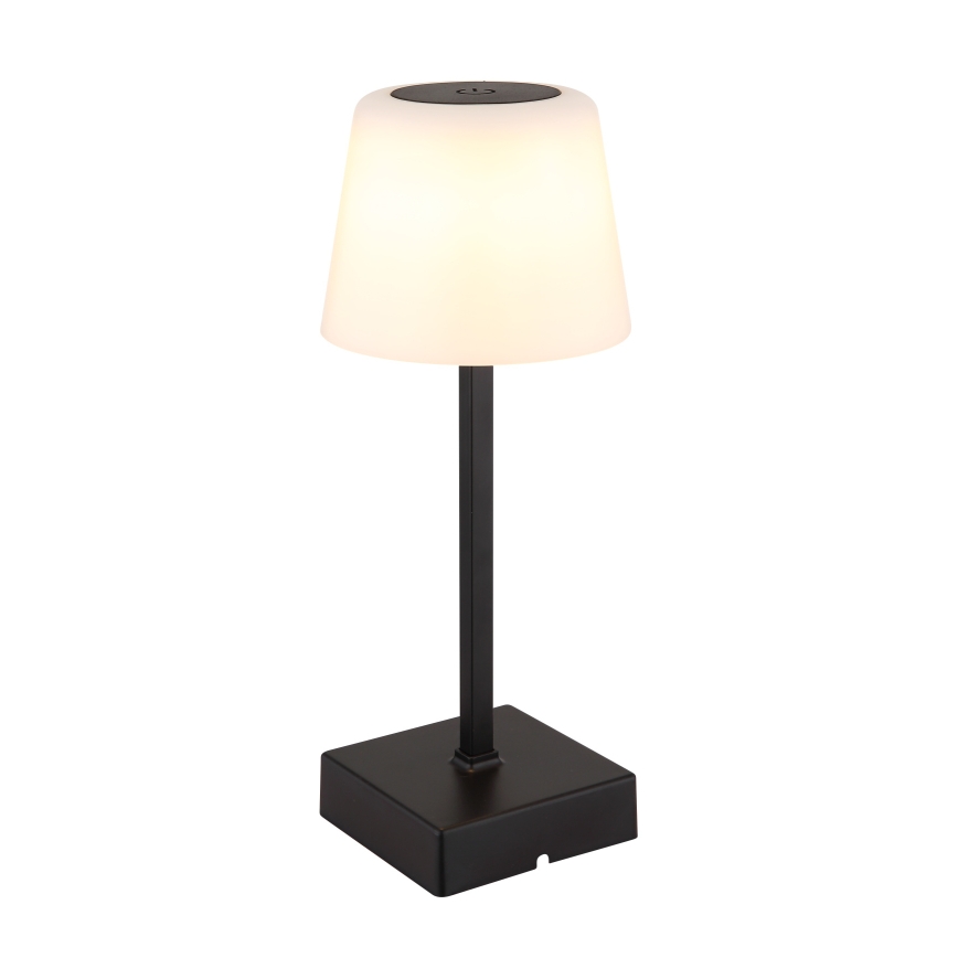 Globo - Candeeiro de mesa tátil LED com regulação LED/2W/5V 3000/4500/6500K 800 mAh preto
