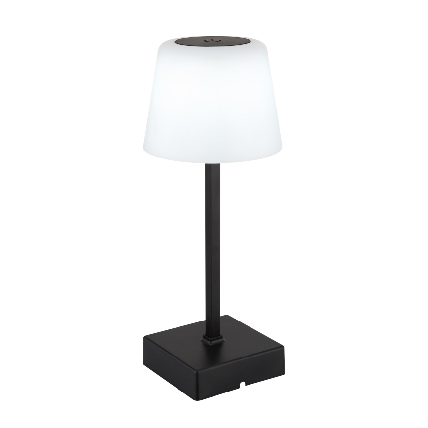 Globo - Candeeiro de mesa tátil LED com regulação LED/2W/5V 3000/4500/6500K 800 mAh preto