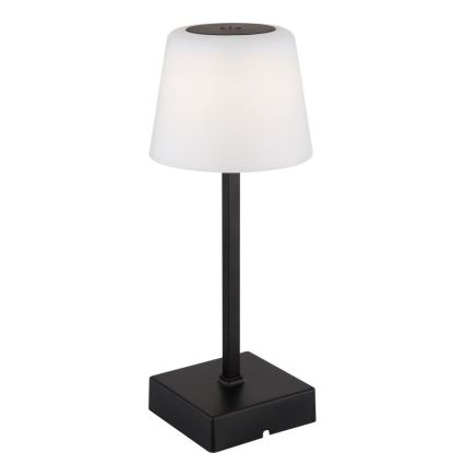 Globo - Candeeiro de mesa tátil LED com regulação LED/2W/5V 3000/4500/6500K 800 mAh preto
