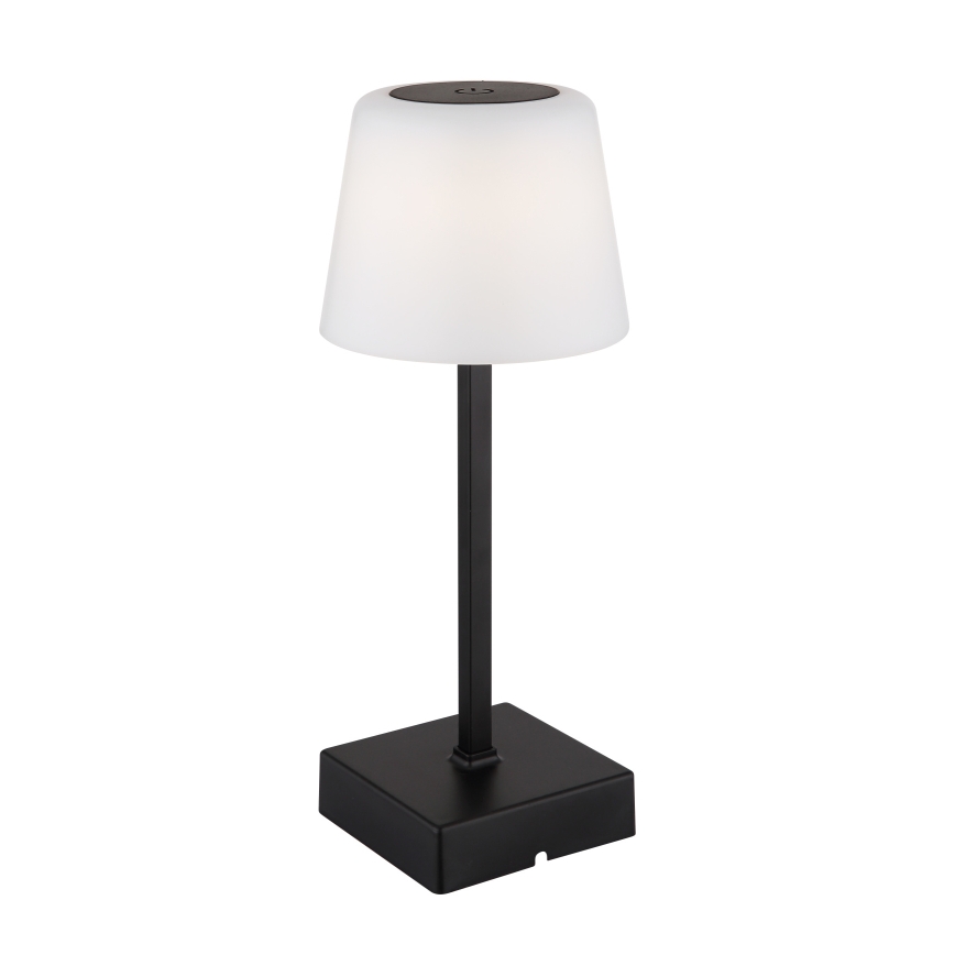 Globo - Candeeiro de mesa tátil LED com regulação LED/2W/5V 3000/4500/6500K 800 mAh preto