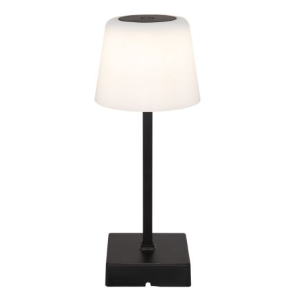 Globo - Candeeiro de mesa tátil LED com regulação LED/2W/5V 3000/4500/6500K 800 mAh preto