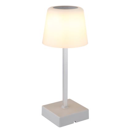 Globo - Candeeiro de mesa tátil LED com regulação LED/2W/5V 3000/4500/6500K 800 mAh prateado
